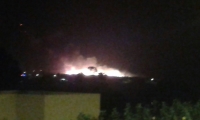 حريق بمحمية طبيعية قرب بيت شيمش واخلاء بضعة منازل